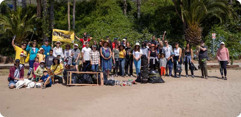 itisOVERDUE team gathered outside